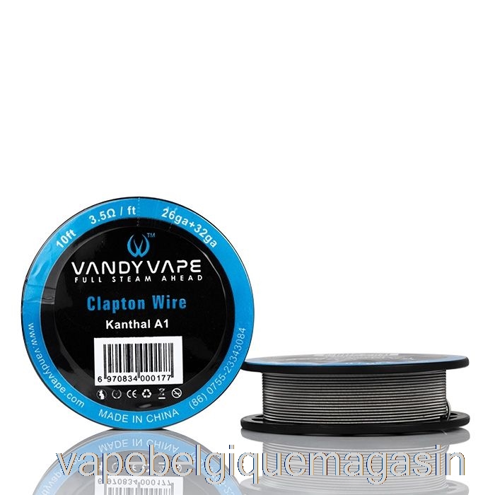 Vape Belgique Vandy Vape Bobines De Fil Spécialisées Ka1 Clapton - 26ga+32ga - 10ft - 3.5ohm